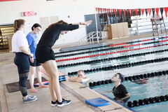 Aquatics coaches from OWU.