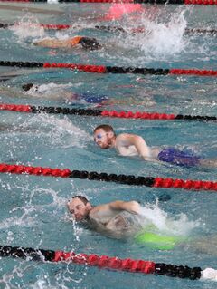 Aquatics practice.